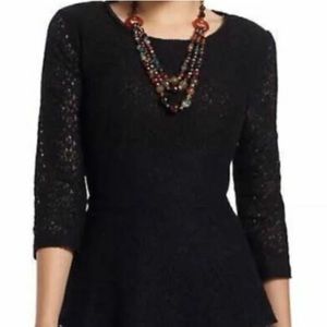 Moulinette Soeurs Anthropologie Peplum Top
